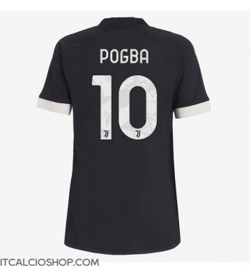 Juventus Paul Pogba #10 Terza Maglia Femmina 2023-24 Manica Corta